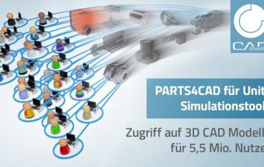 Über 500 CADENAS Herstellerkataloge für Unity Game-Engine Nutzer verfügbar