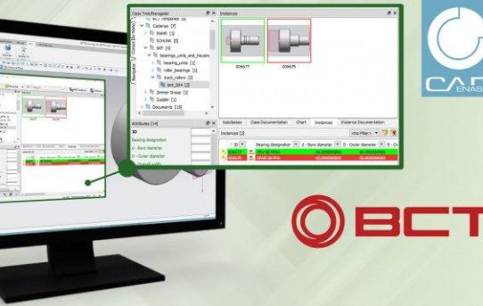 Automatische Klassifikation von Komponenten der CADENAS Herstellerkataloge mit BCT aClass