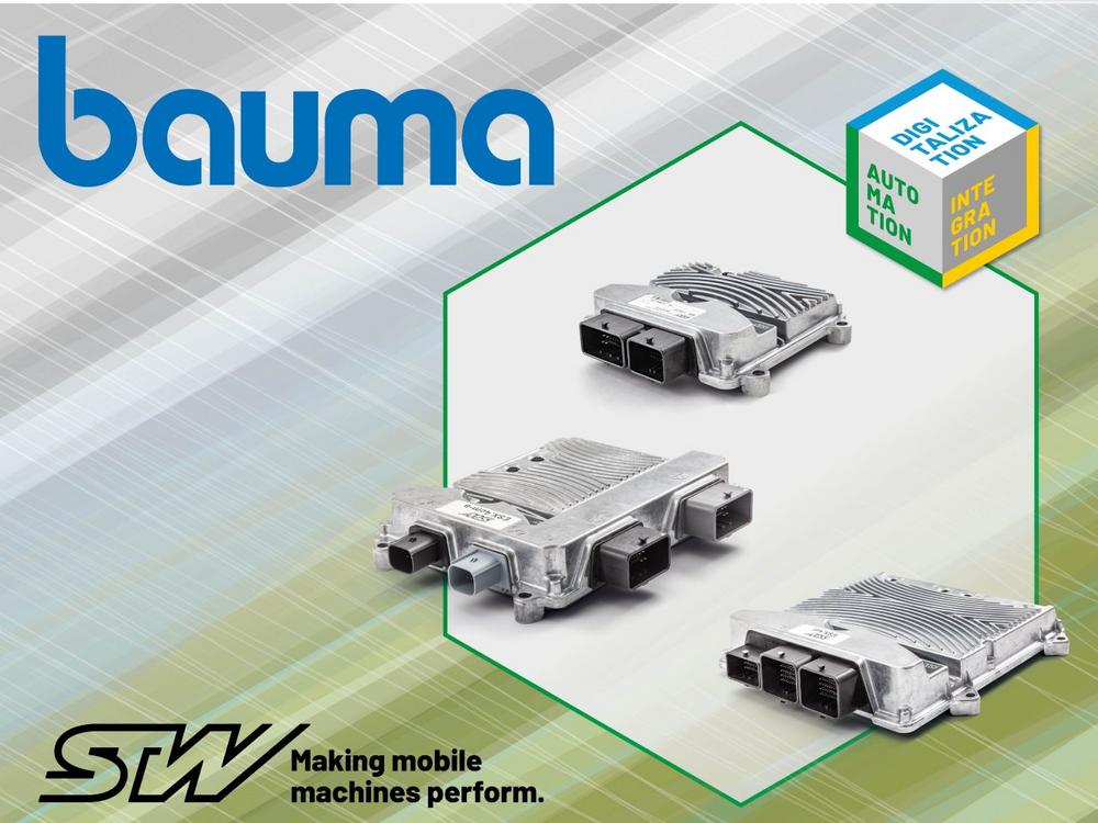 Performante Steuerungslösungen für mobile Maschinen auf der bauma 2022