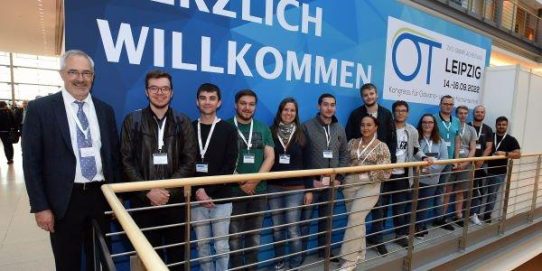 Galvanotechnik-Schüler auf den #OTLeipzig22