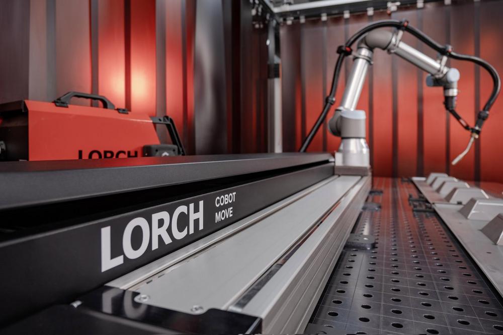 Mit der neuen Cobot Move von Lorch kollaborativ und noch effizienter schweißen