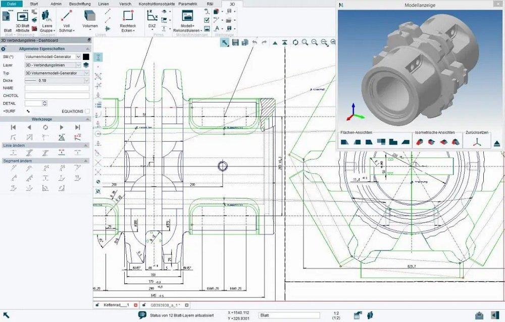 Kostenlose CAD-Software für kleine Unternehmen und private Projekte