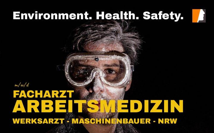 Tochterfirma eines Weltmarktführers im Maschinenbau sucht Facharzt für Arbeitsmedizin in Nordrhein-Westfalen