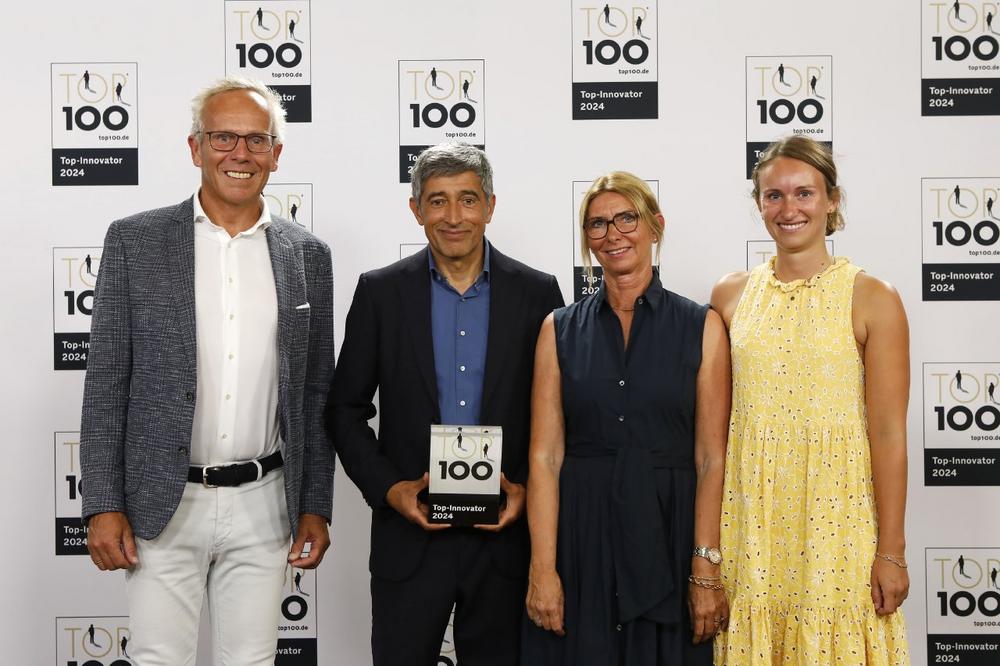 TOP 100-Award: Ranga Yogeshwar ehrt Weicon für Innovationsleistungen