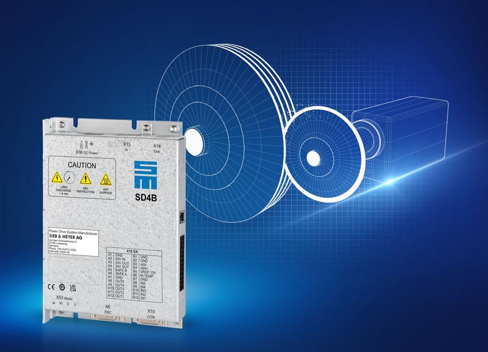 Drive Controller SD4B von SIEB & MEYER mit neuer Hochstromvariante