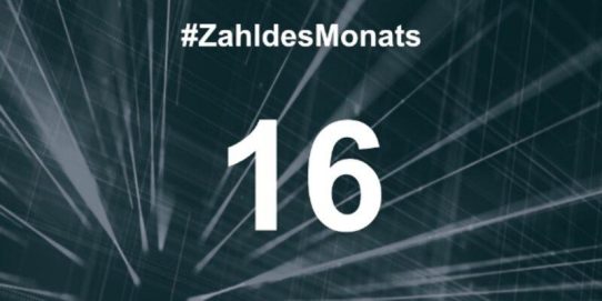 #Zahl des Monats: 16