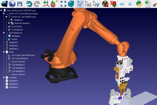 Industrieroboter offline programmieren mit RoboDK – anpassungsfähig, effizient und wirtschaftlich