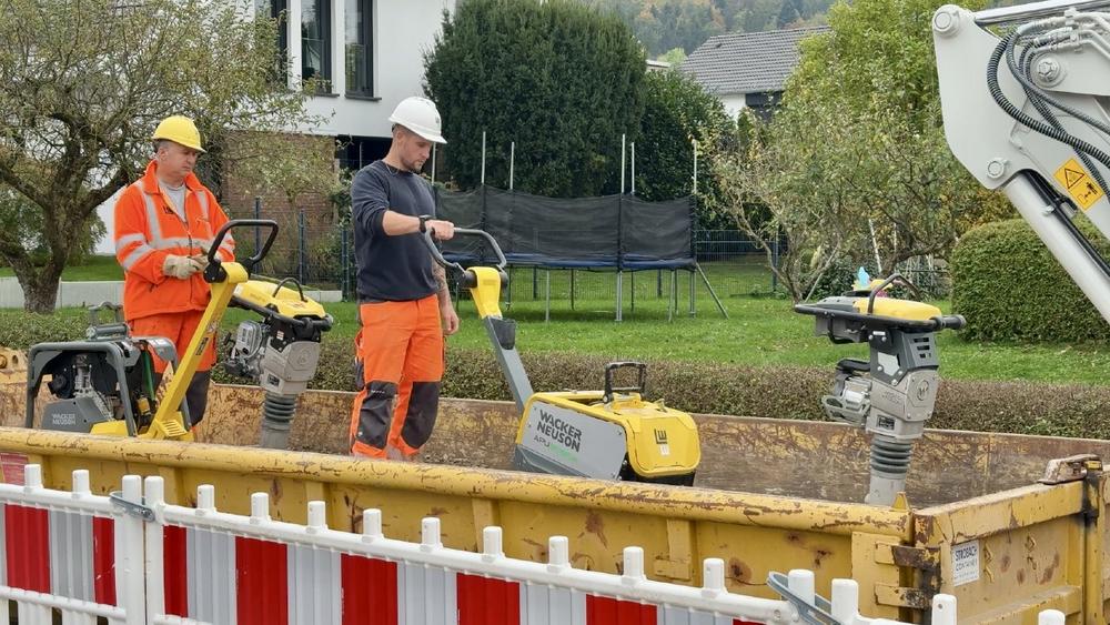 LEONHARD WEISS realisiert erste vollelektrische Baustelle