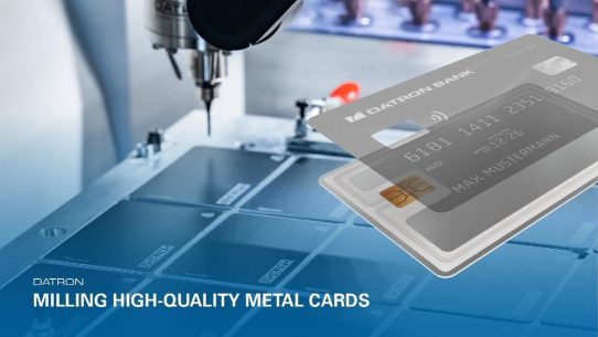 Precision Meets Innovation: Perfect Production of Premium Credit Cards With DATRON neo