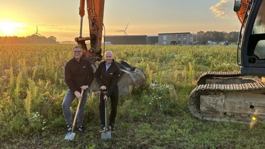 Erster Spatenstich für Werk 2 ist erfolgt